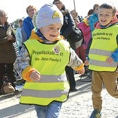  Najmłodszymi uczestnikami pielgrzymki byli przedszkolacy z Wrocławia