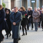 Ostatnie pożegnanie śp. Anny Abdank-Kozubskiej