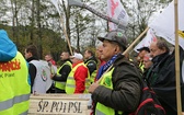 Protest górników w Rudzie Śląskiej