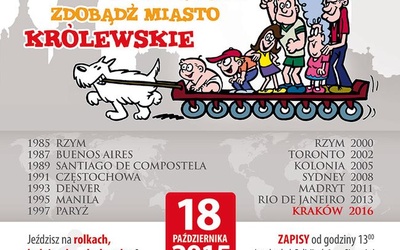 Światowe Dni Młodzieży na rolkach