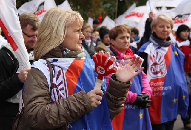 Protest nauczycieli