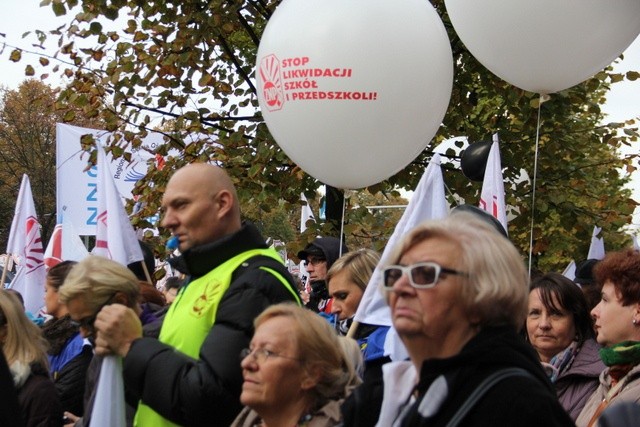 Protest nauczycieli