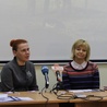 Renata Metzger i Monika Bartoszek (z prawej) zapraszają do Orońska