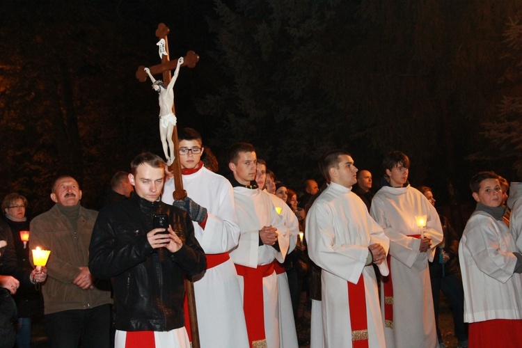 Procesja fatimska w Oleśnie