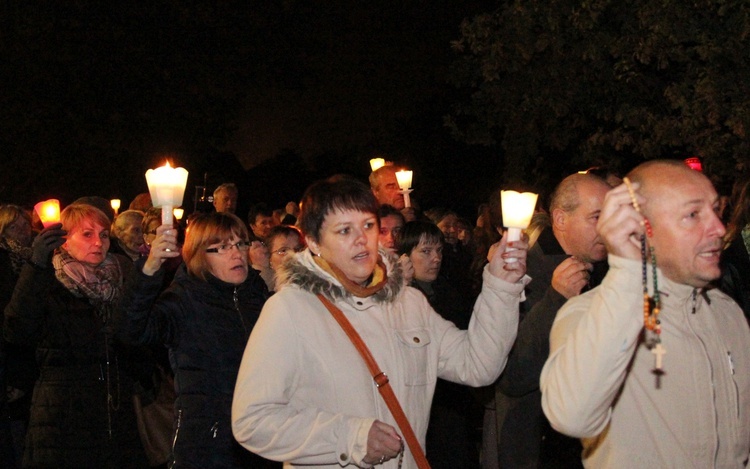 Procesja fatimska w Oleśnie