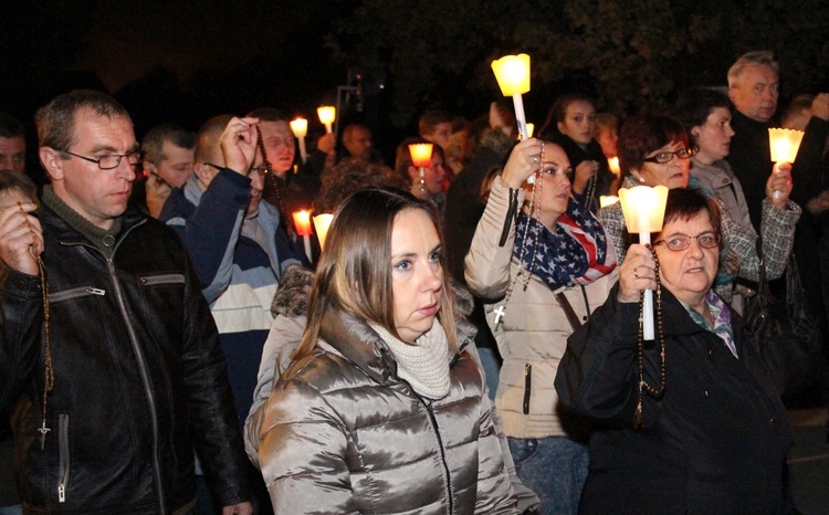 Procesja fatimska w Oleśnie