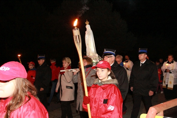 Procesja fatimska w Oleśnie