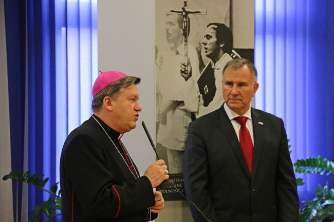 Otwarcie sali im. bł. ks. Jerzego Popiełuszki