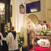  Uroczystość ku czci bł. Honorata w kościele oo. kapucynów w Nowym Mieście nad Pilicą