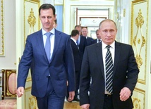Prezydenta Syrii ukłony u Putina