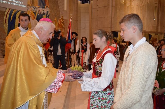 Górale w Centrum św. Jana Pawła II w Krakowie