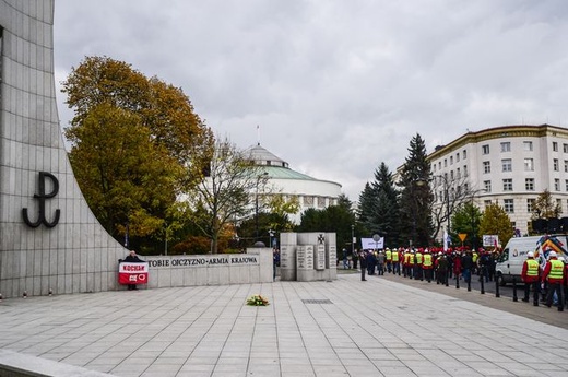 Górnicy w stolicy