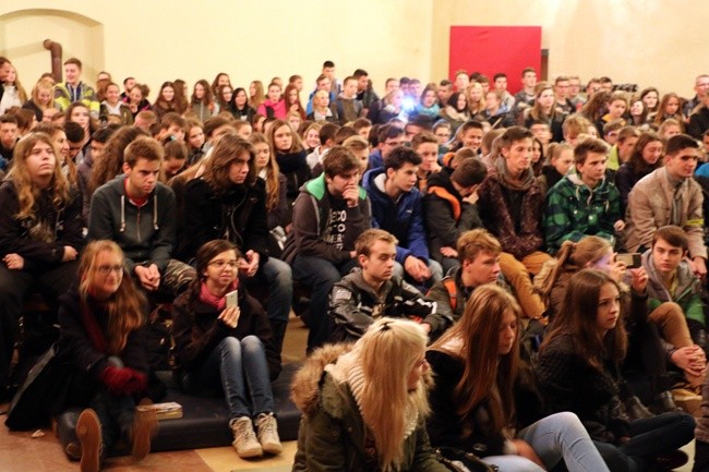 Gimnazjaliści w Henrykowie