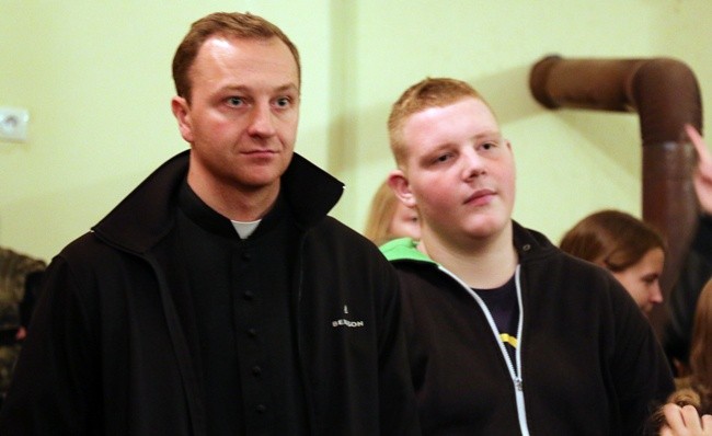 Gimnazjaliści w Henrykowie