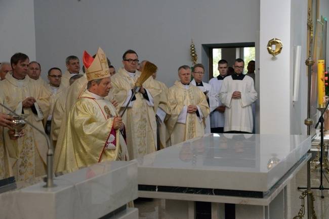 Dedykacja kościoła na radomskim os. Południe I