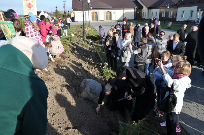 Poświęcenie kaplicy w hospicjum w Darłowie