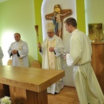Poświęcenie kaplicy w hospicjum w Darłowie