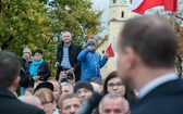 Andrzej Duda w Pszczynie