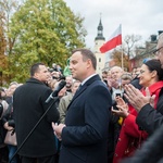 Andrzej Duda w Pszczynie