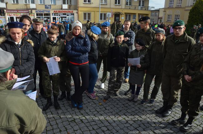 Spotkanie harcerzy i zuchów 