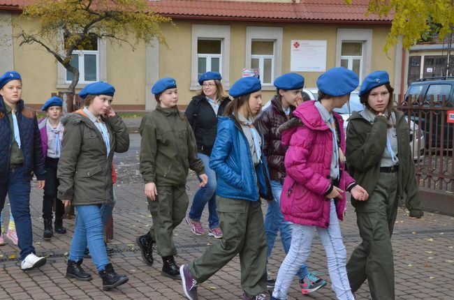 Spotkanie harcerzy i zuchów 