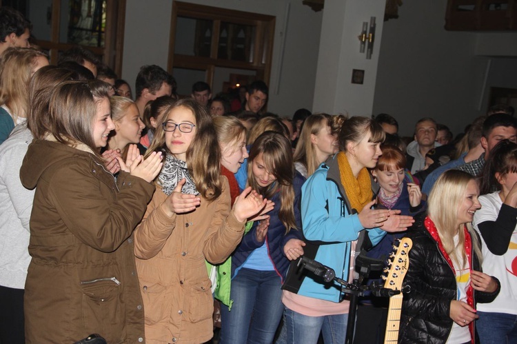 Czuwanie modlitewne w Rajbrocie