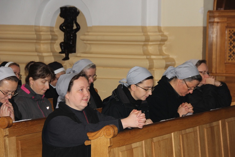 Dzień skupienia osób konsekrowanych w Nowym Mieście