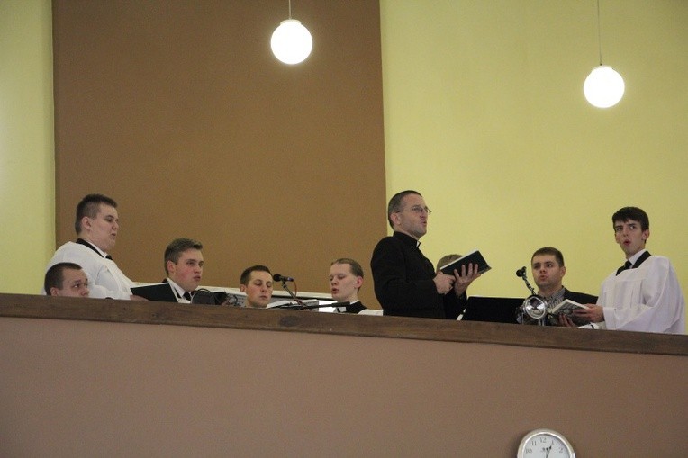Obłóczyny kleryków WSD w Łowiczu