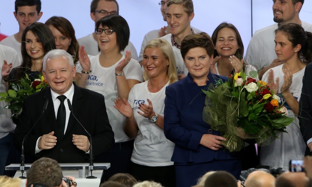 Pierwsze wyniki wyborów: PiS = prawie 2xPO