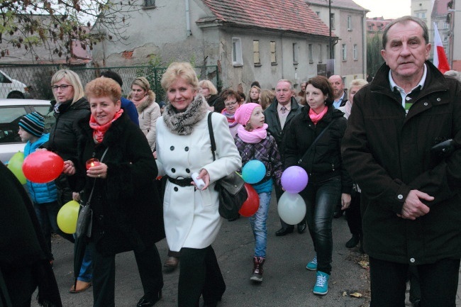 Złotoryjskie świętych marszowanie