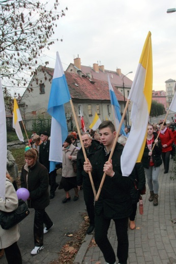 Złotoryjskie świętych marszowanie