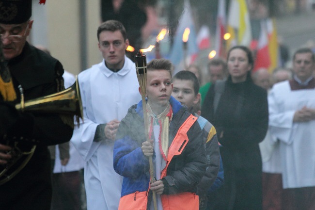 Złotoryjskie świętych marszowanie