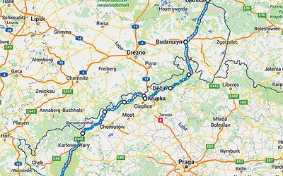 Marek Grzelka samotnie, w trzy tygodnie, przeszedł 470 km, z Nowej Soli do Flossenbürga 