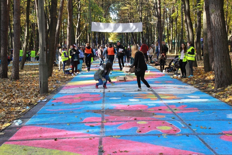 Rysunki kredą dla Jana Pawła II