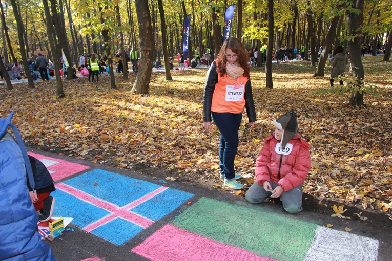 Rysunki kredą dla Jana Pawła II