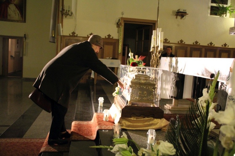 Relikwiie św. Wiktorii na Korabce