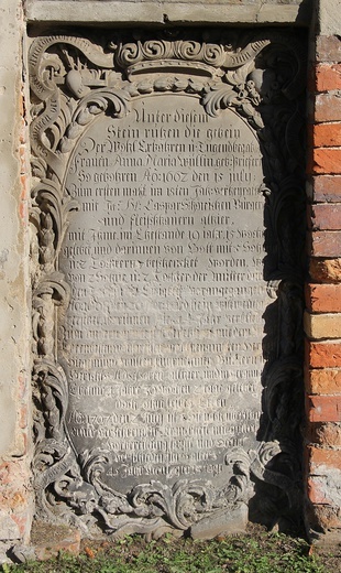 Setka zabytkowych płyt