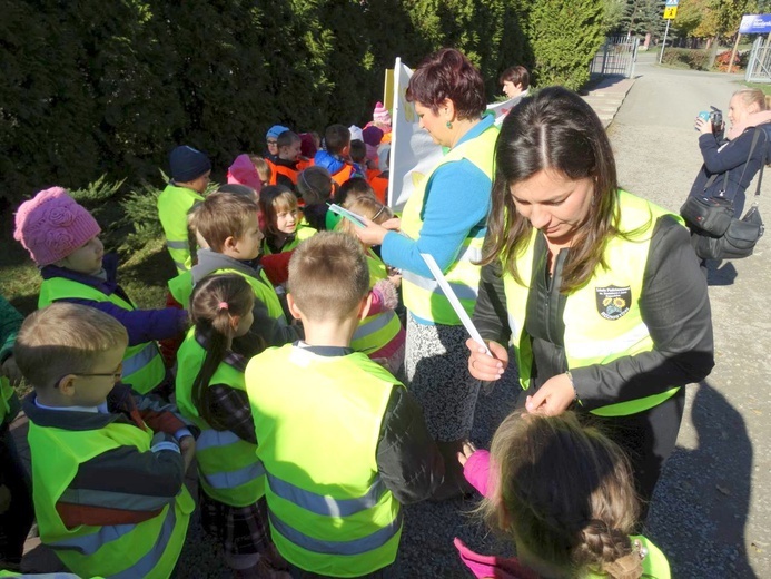 Odblaskowa szkoła w Rdziostowie