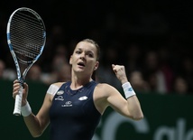 Radwańska w finale WTA w Singapurze!