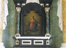 Ołtarz św. Wiktorii w kaplicy jej poświęcionej