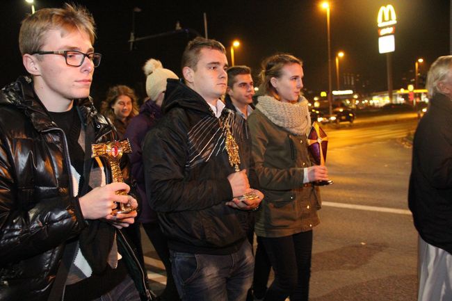 Marsz Świętych w Koszalinie