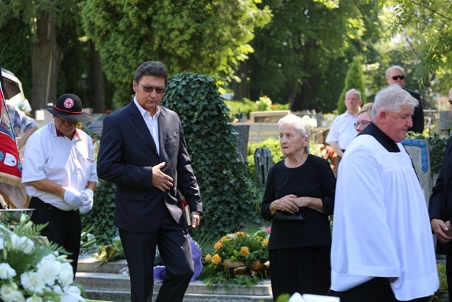 Ostatnie pożegnanie śp. Tadeusza Cozaca