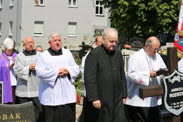 Ostatnie pożegnanie śp. Tadeusza Cozaca