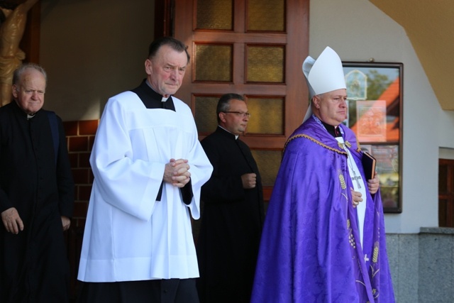 Ostatnie pożegnanie śp. Tadeusza Cozaca