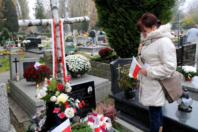 Wszystkich Świętych na cmentarzu Rakowickim - cz. 1