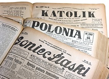  Gazety z 28 października 1925 r., dnia, w którym powstała diecezja katowicka, archiwum ŚBC