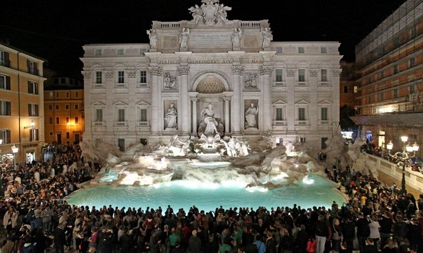 Fontanna di Trevi w Rzymie