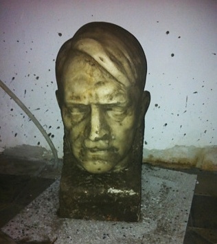 Głowa Hitlera odkopana w Gdańsku