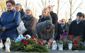 Z Krzyżem w byłym KL Birkenau