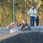 Z Krzyżem w byłym KL Birkenau